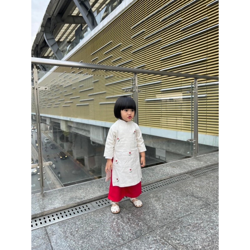 Thanh lý áo dài tết cho bé