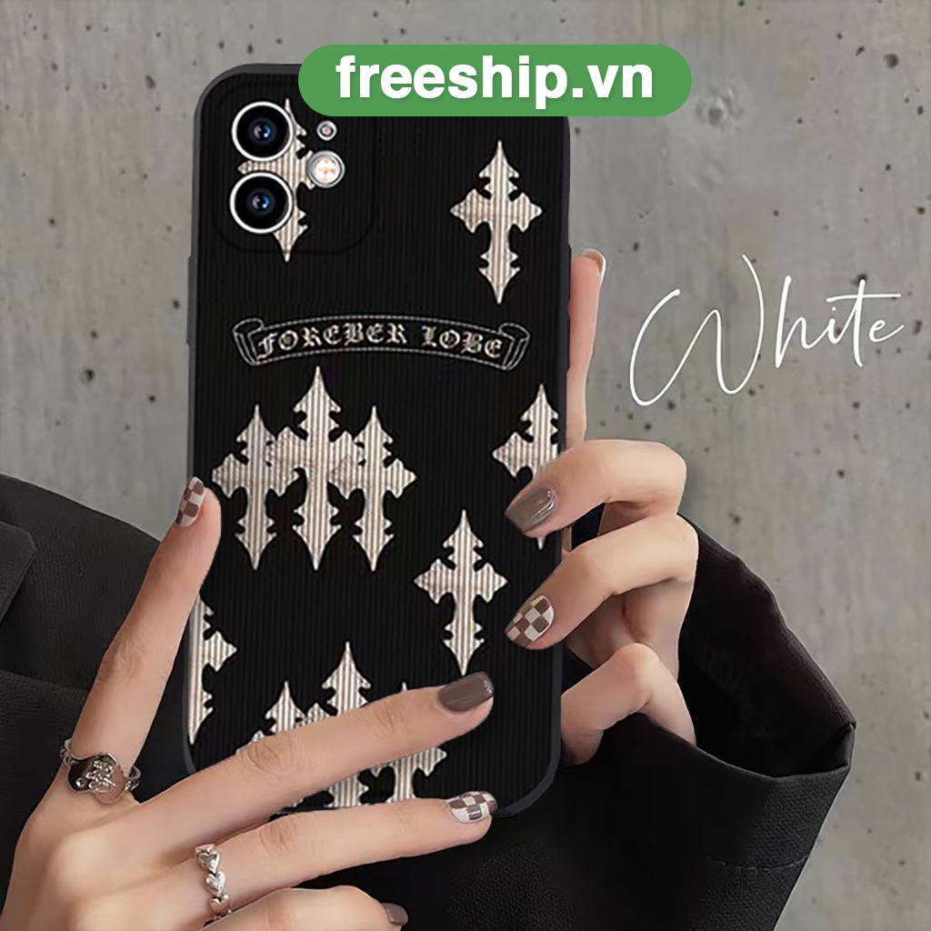 Ốp Điện Thoại iphone Sang Trọng Trái tim Ch.rome cho 13/14/pro/max/plus/6/6splus/7/7plus/8/8plus/x/xr/xs/11/12/pro/max