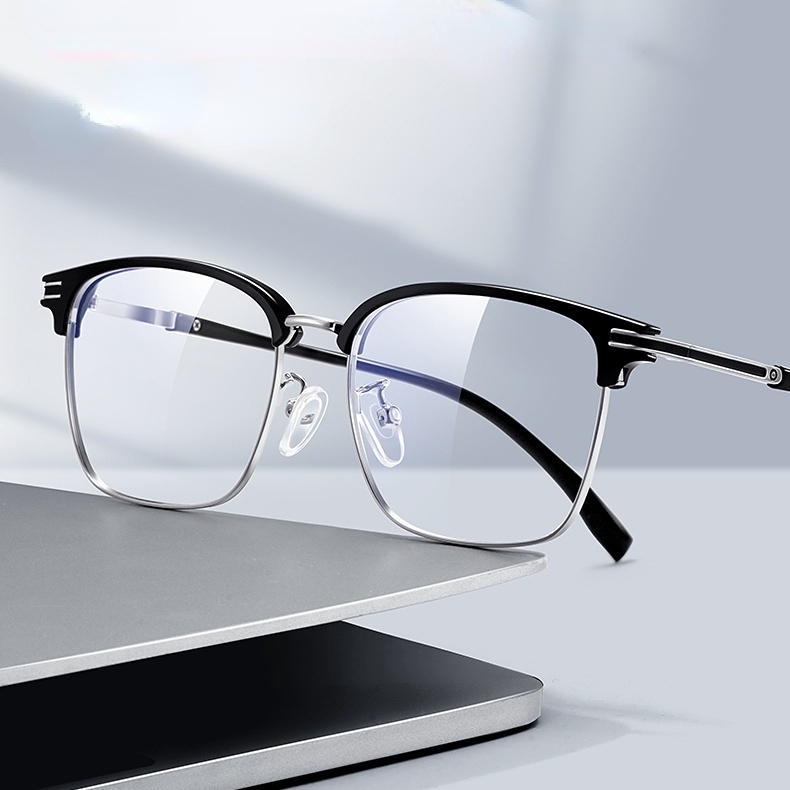 Kính Chống Bức Xạ Phong Cách Thời Trang Hàn Quốc Cho Nam / Nữ