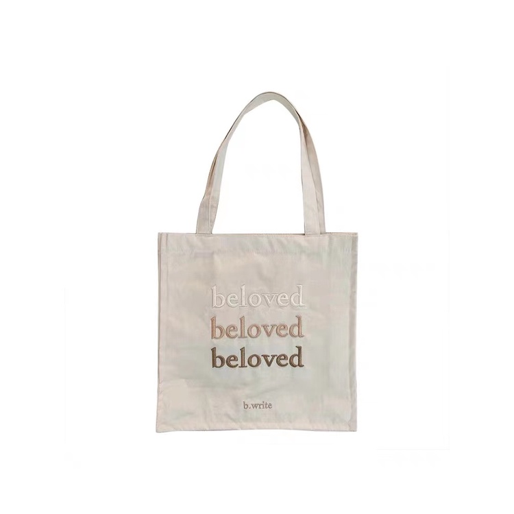 Mischa Túi Xách Đeo Vai Vải canvas Màu Trơn Sức Chứa Lớn Thời Trang Cho Học Sinh