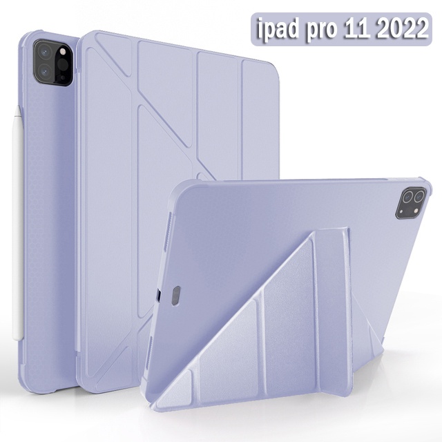 Ốp Máy Tính Bảng Silicon Mềm Có Ngăn Đựng Bút Cho Ipad Pro 11 6th M2 2022 10th 10.9 Air 5 4 3 2 1 9.7 10.2 Mini 6 5 4 3 2 1