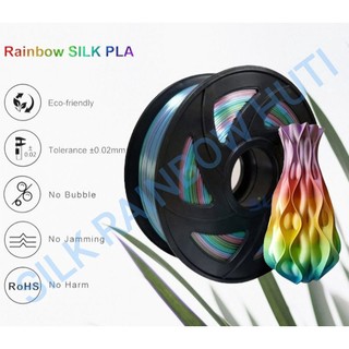 Nhựa in 3D HUTI PLA Silk Rainbow