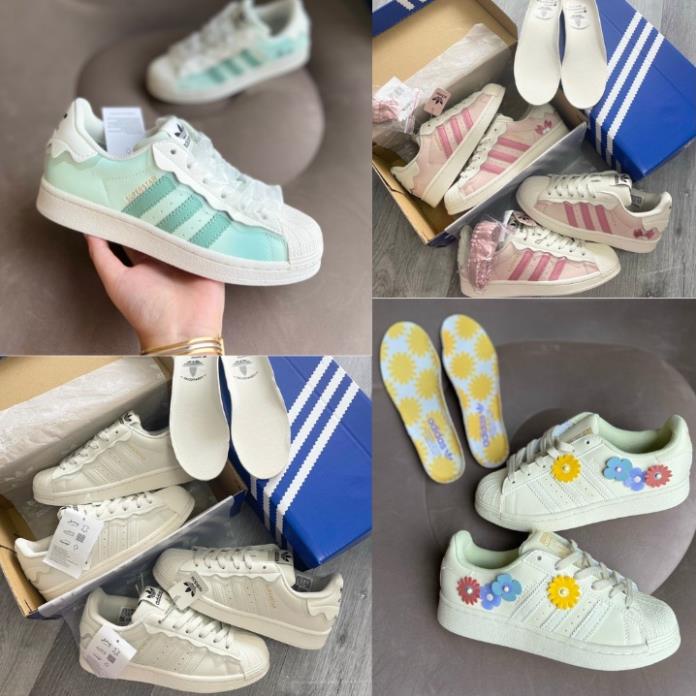 Giày _Adidas Supper Star, giày das mũi sò bản mới nhất S.Cấp Full Box Bill
