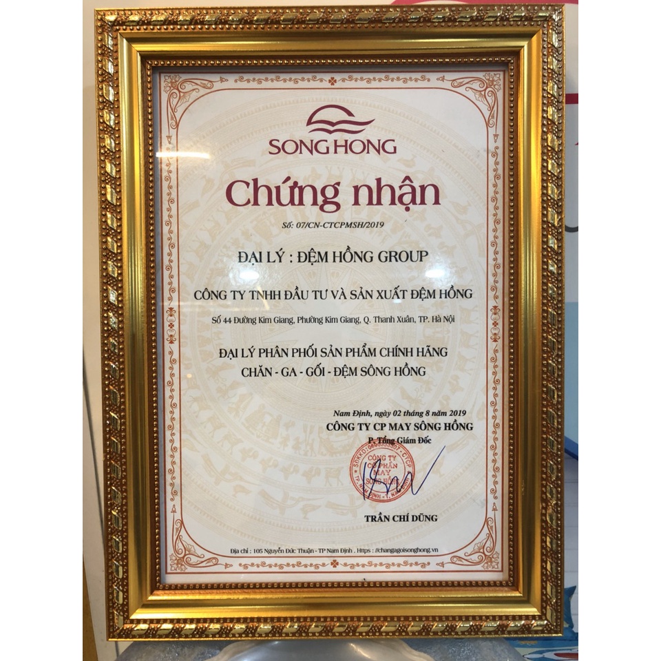 Bộ Vỏ Chăn Ga Gối Cao Cấp Sông Hồng Urban mẫu 2022 - 2023