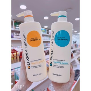 Set dầu gội + dầu xả Olexrs