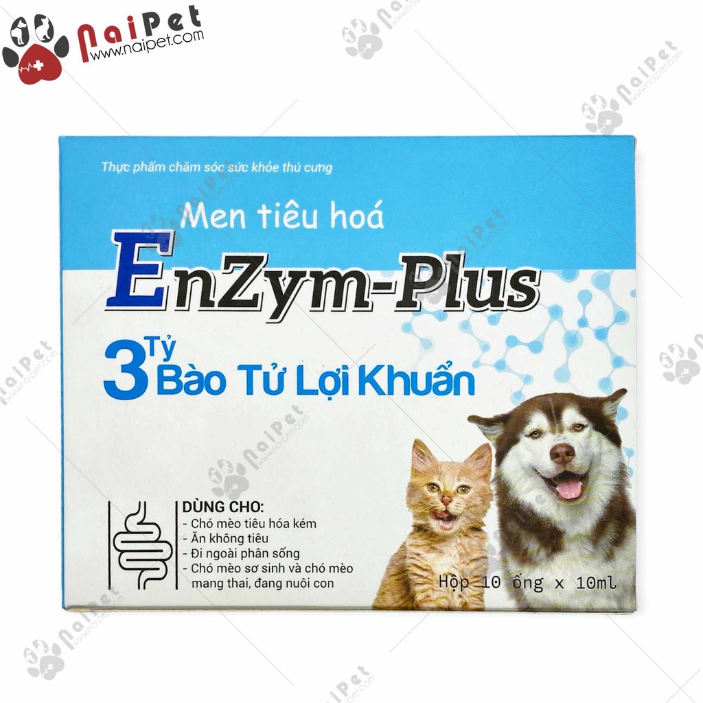 Men Tiêu Hóa Cho Chó Mèo EnZym-Plus