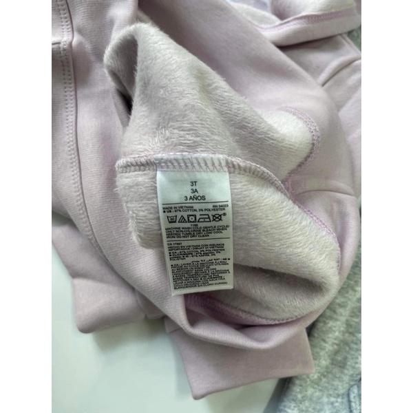 Áo hoodie nỉ lông tuyết siêu mềm mịn cho bé 1-5 tuổi.