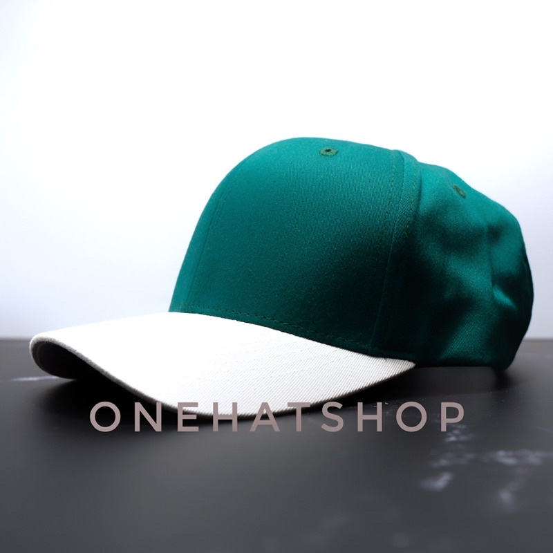 Nón Lưỡi Trai Bóng Chày fom Baseball Vải Xanh Lá và Trơn Đen Hot Trend - Vải loại 1- Chất lượng cao- Onehatshop
