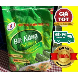 1kg bột năng tinh khiết loại 1_ làm bánh bột lọc, bánh da lợn_ không cholesterol, không chất bảo quản