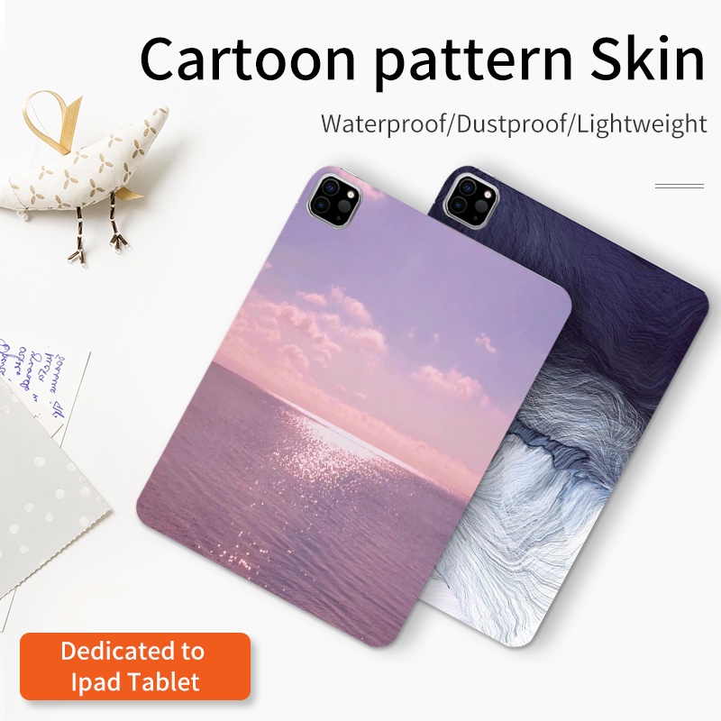 Phim Dán Bảo Vệ Thân Máy Tính Bảng Chống Trầy In Họa Tiết 3d Cho 2022 New Ipad Pro6 12.9 / Pro11 Mini 6 2020 Ipad Air 4 / Air3 Ipad Mini 5 / 4
