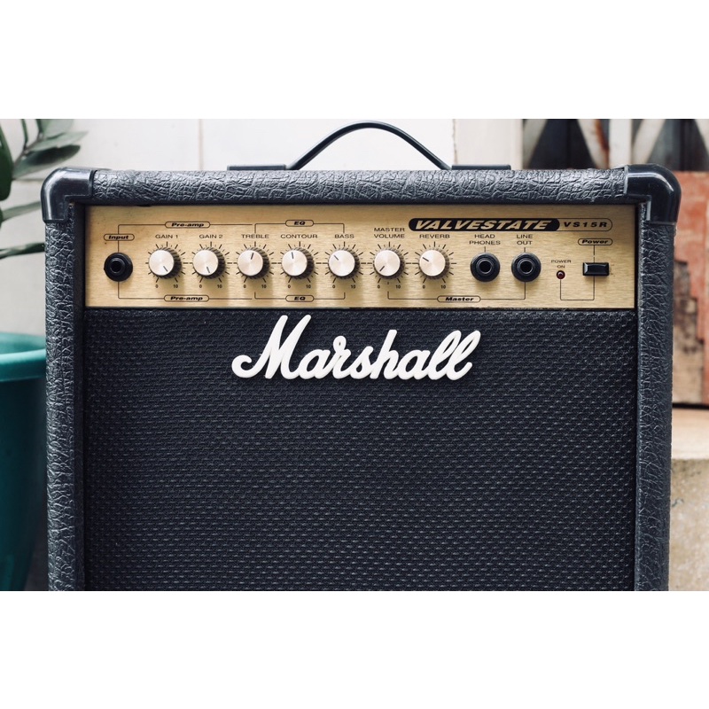 Ampli guitar 𝗠𝗮𝗿𝘀𝗵𝗮𝗹𝗹 𝗩𝗮𝗹𝘃𝗲𝘀𝘁𝗮𝘁𝗲 𝗩𝗦𝟭𝟱𝗥 Made in England