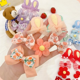 Set 8 Kẹp Tóc Dễ Thương Cho Bé Gái