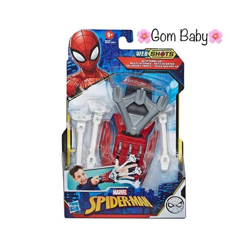 Đồ chơi Spiderman HASBRO trang bị Spider man phóng tơ huyền thoại
