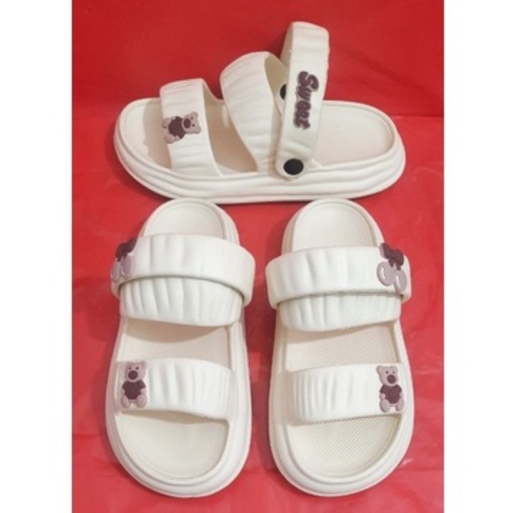 Dép sandal - dép đi trong nhà siêu nhẹ gắn sticker dễ thương