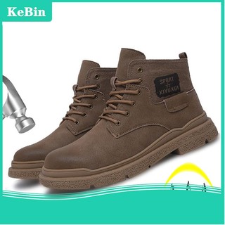 Giày Bốt Nam Cổ Cao Thời Trang Hàn Quốc 45 Size