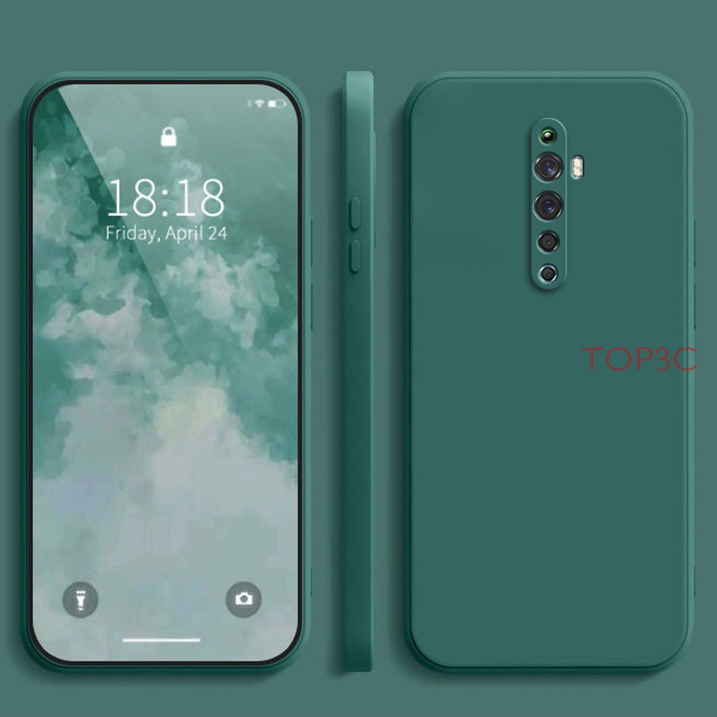 Ốp Điện Thoại Màu Trơn Cho Oppo Reno 2 / Reno 2F / 4 / 5 / A94 A93 YT