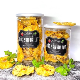 Thơm sấy dẻo muối ớt| coganu đặc sản đà lạt | ăn vặt
