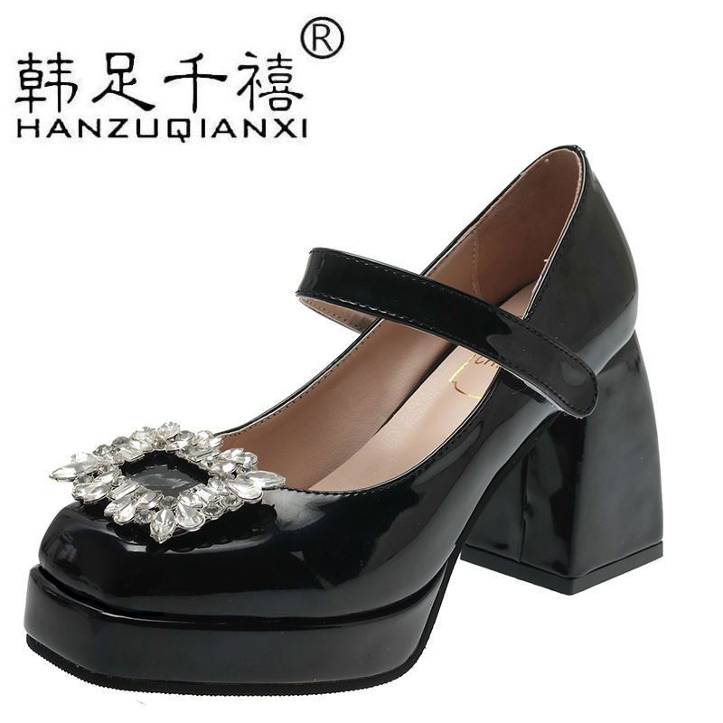 Giày Cao Gót Đính Đá Thời Trang Hàn Quốc Dành Cho Nữ