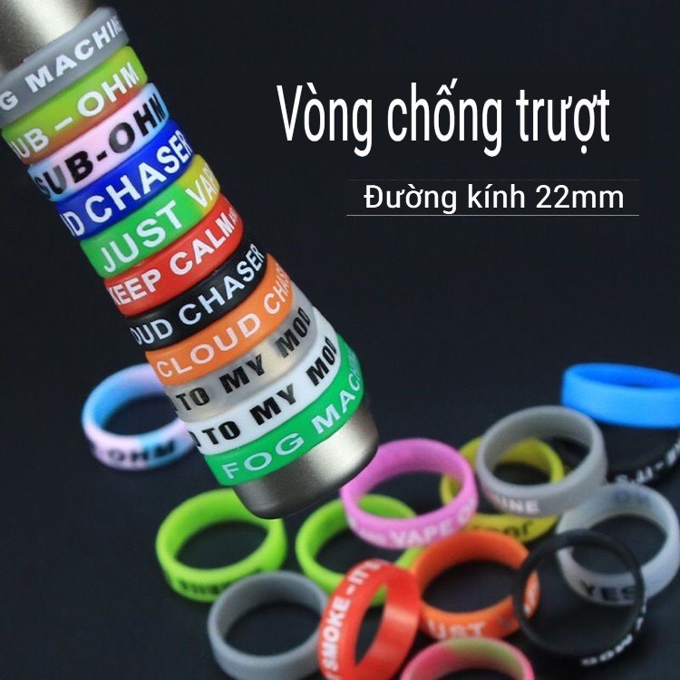 VÒNG SILICON CHỐNG TRƠN TRƯỢT, VÒNG CAO SU CHỐNG TRƠN
