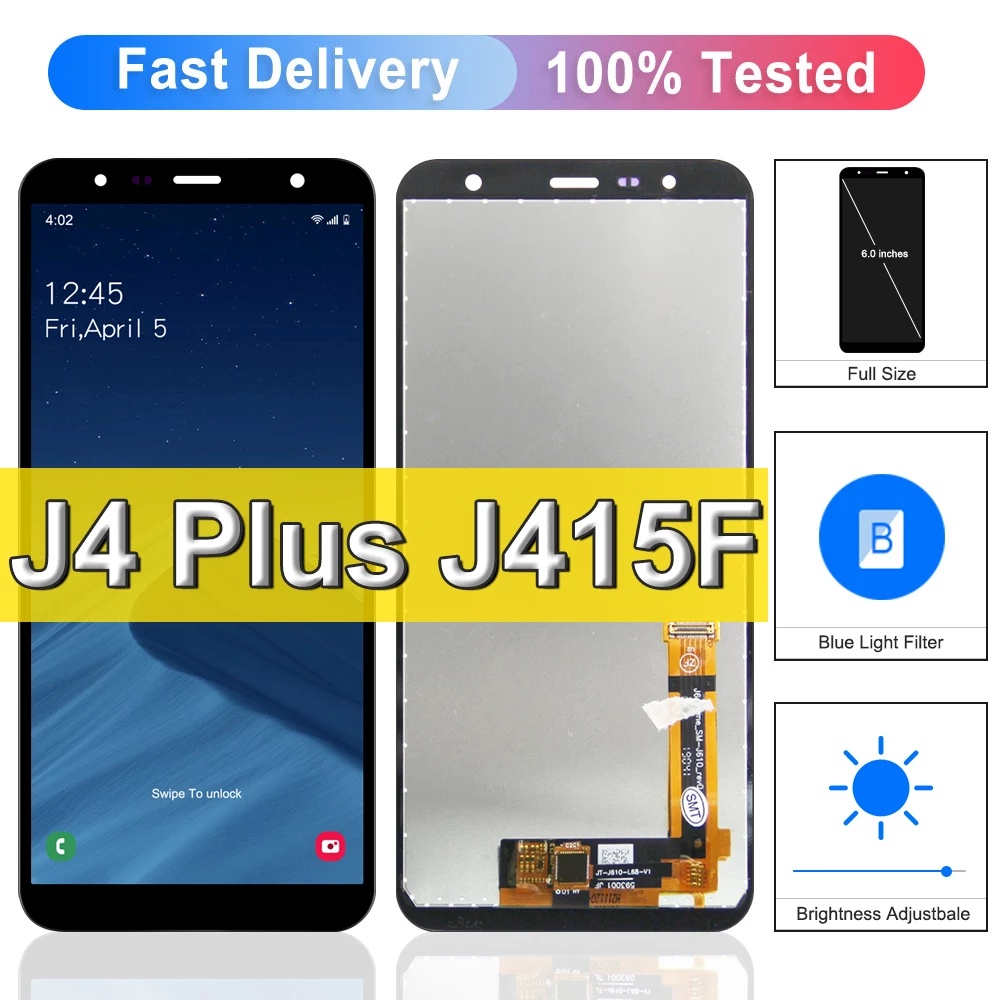 Màn Hình Cảm Ứng LCD 6.0 "Cho Samsung Galaxy J4 Plus J415 / J6 Plus J610 J4 + SM-J415F J415F J610F J610FN