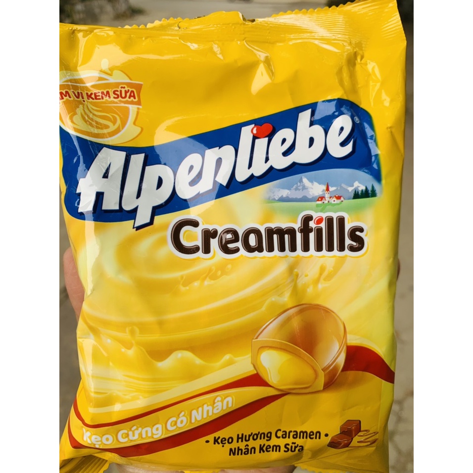 KẸO 2 CHEW MỀM SỮA VÀ TRÀ SỮA ĐƯỜNG ĐEN ALPENLIEBE 87.5G