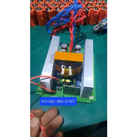 Bo mạch nguồn 20fet có nguồn 24V nuôi bo băm igbt