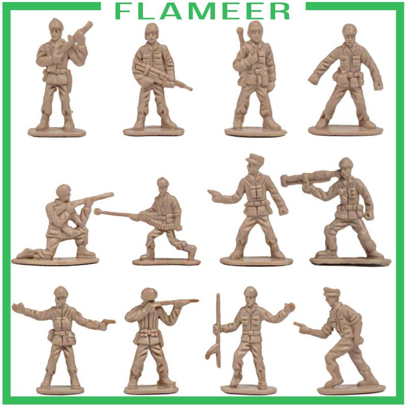 Set 360 Mô Hình Người Lính Tỉ Lệ 1: 72 Trang Trí Bàn Làm Việc