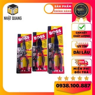 Kềm Điện, Kềm Cắt, Kềm Mỏ Nhọn Chính Hãng Boss