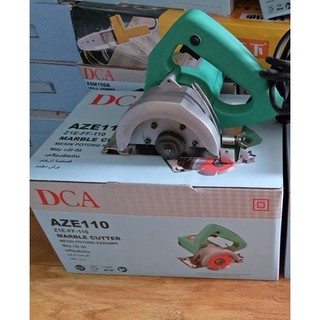  Máy cắt gạch đá hoa cương DCA 110MM  AZE110 1200W - Máy cắt đá gỗ bê tông cầm tay 