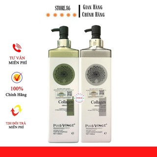 Dầu gội xả Collagen Vinge giảm rụng tóc, ngăn rụng tóc,Phục hồi tóc mềm mượt