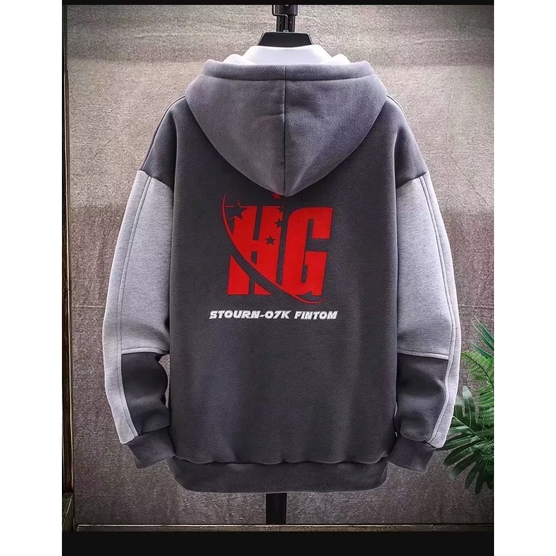 Áo Hoodie Lót Lông Cừu Thời Trang Thu Đông 2022 Cho Nam Giới Có Size m-3xl