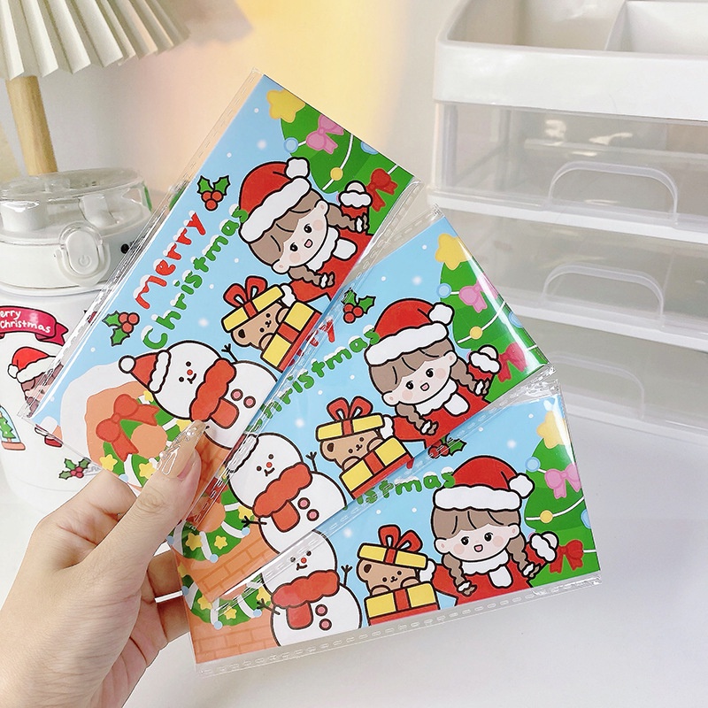 Sticker Giáng Sinh set 4 tấm