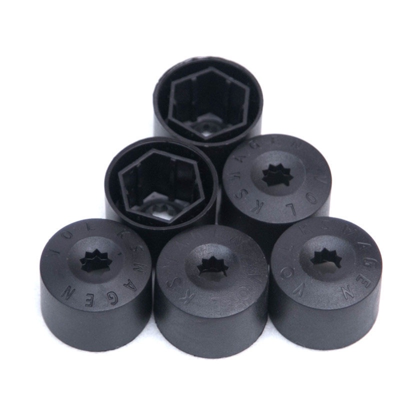 Chụp Ốc Lazang Hình Lục Giác Bảo Vệ, Trang Trí Ốc Lốp Bánh Xe Ô Tô Đường Kính 17mm