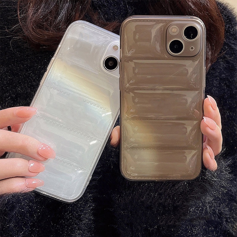 Ốp Điện Thoại Mềm Trong Suốt Có Túi Khí Bảo Vệ Ống Kính Máy Ảnh Cho iPhone 14 13 12 11 Pro Max XS XR X 8 7 Plus