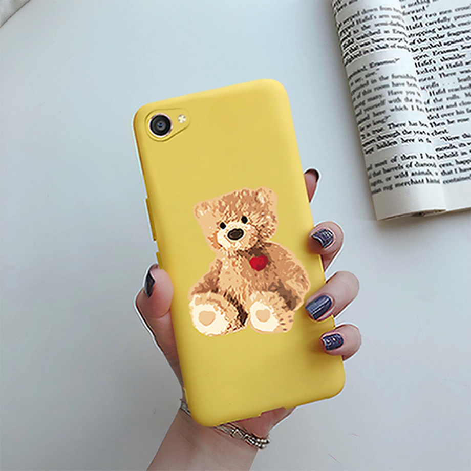 Ốp Điện Thoại Bằng Silicon Màu Kẹo Cho Vivo Y55 Y55s Y55a Y55l 1603 1610 Y55 Y 55