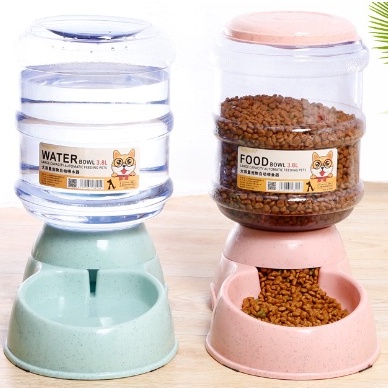 Bình nước tự động - bát ăn tự động cao cấp cho Chó Mèo - 3,8L_CaCopetshop