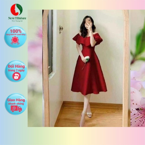 Đầm taptaa dáng dài Hl1