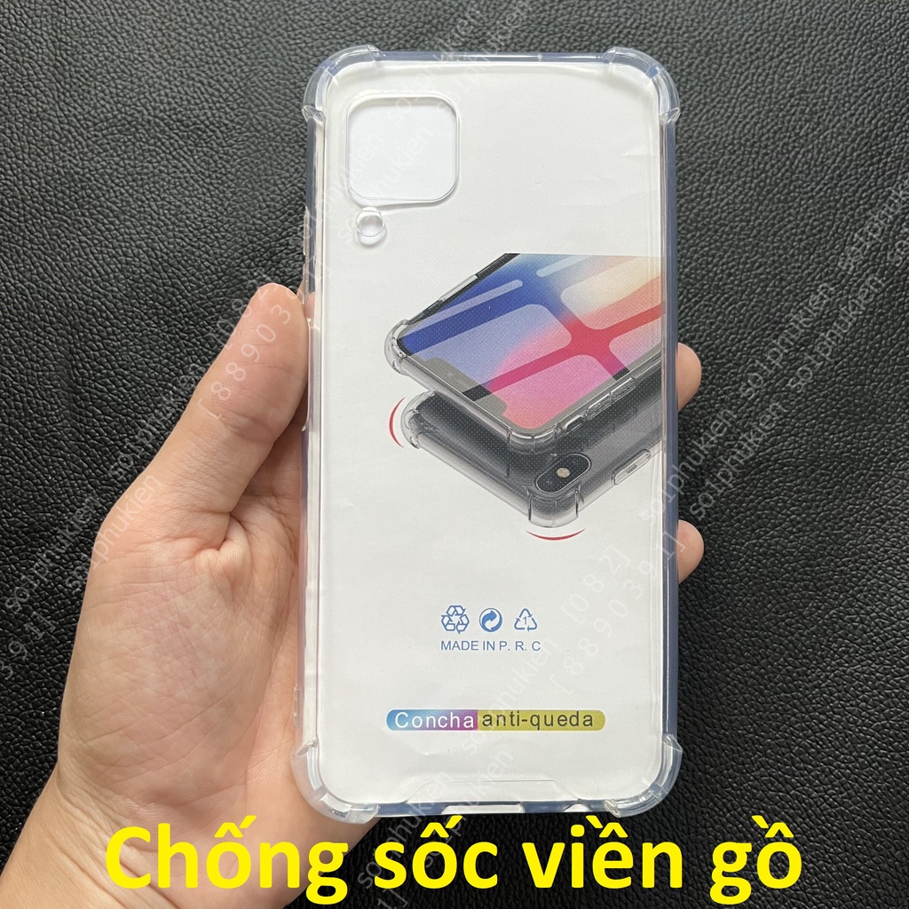 Ốp lưng Huawei nova 6se/nova 7i/ p40 lite chống sốc, dẻo đen và dẻo trong bảo vệ cam bền đẹp