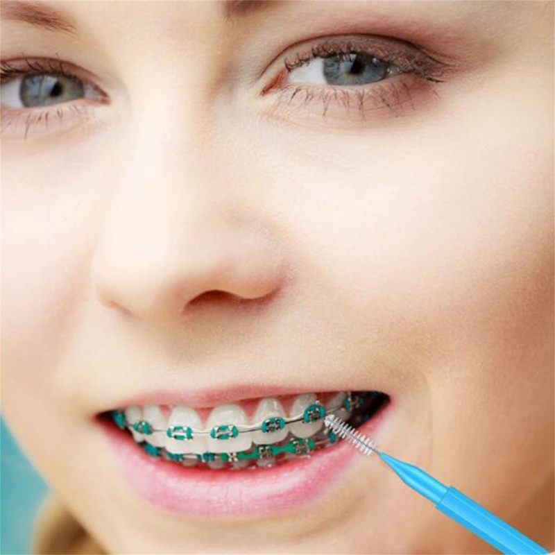 Bàn Chải Mềm Mại Làm Sạch Răng Cho Máy Tăm Xỉa Răng Nhỏ