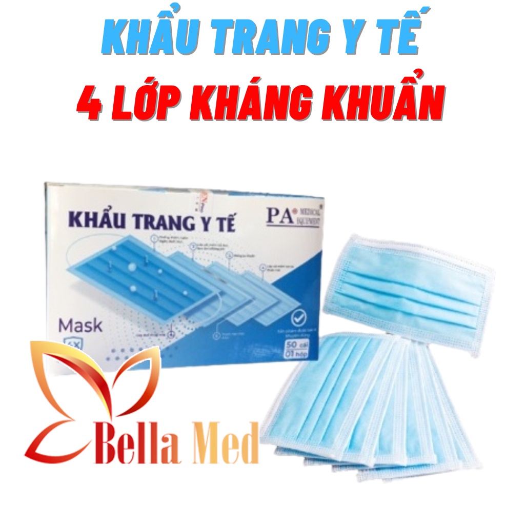 Khẩu trang y tế 4 lớp PA Medical/ USASEN