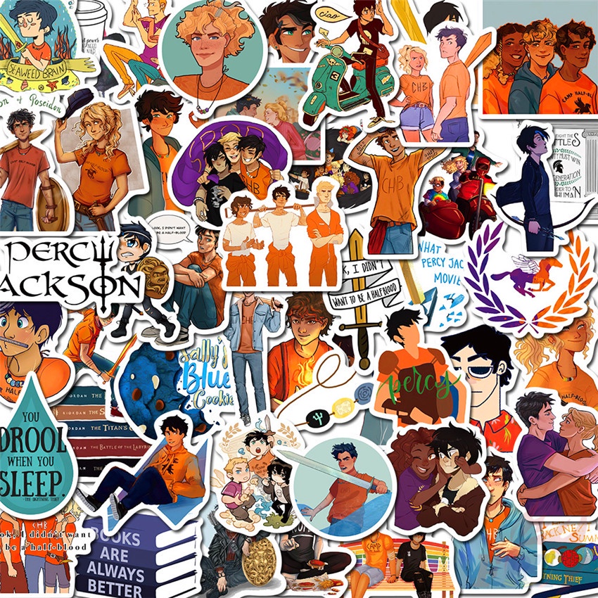 110Pcs/Set ❉ Percy Jackson Series A Stickers ❉ DIY Fashion Waterproof Decals Doodle Stickers