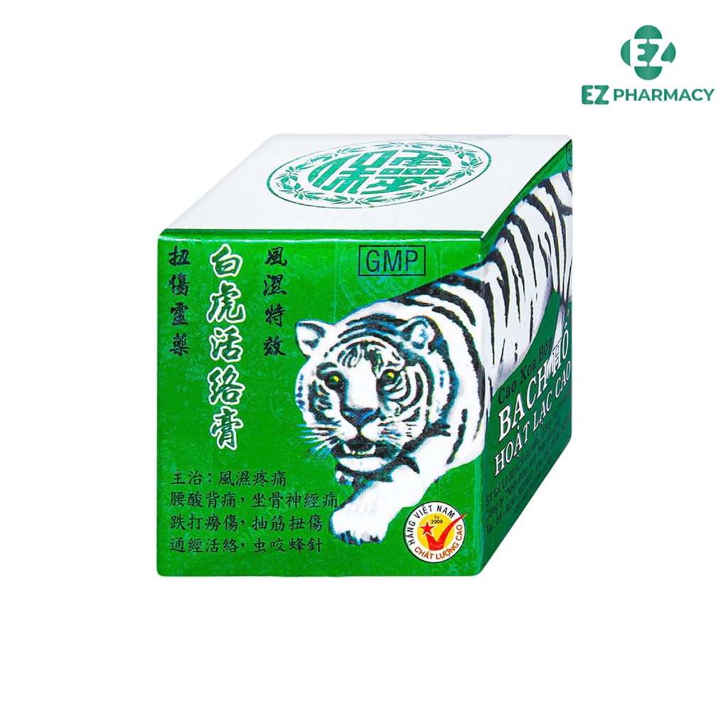 Cao xoa bóp Bạch Hổ Hoạt Lạc Cao hỗ trợ giảm đau kháng viêm 20g - EZ Pharmacy