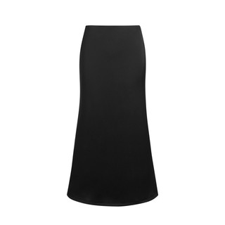 Wednesday chân váy lụa đuôi cá lưng thấp - midi skirt