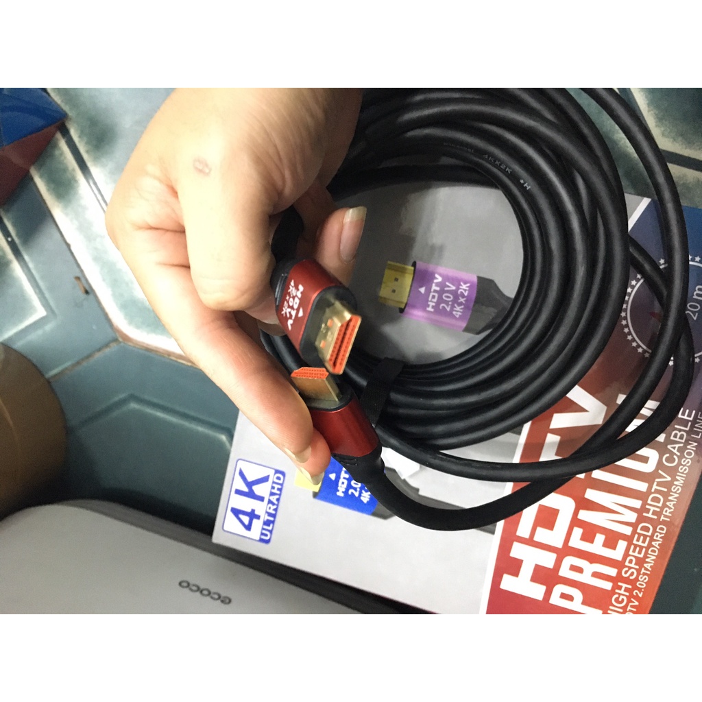 CHÍNH HÃNG XỊN ĐÓNG HỘP  Dây CÁP HDMI  10M 15M 20M 30M 19+1 2K*4K chuẩn full HD siêu nét
