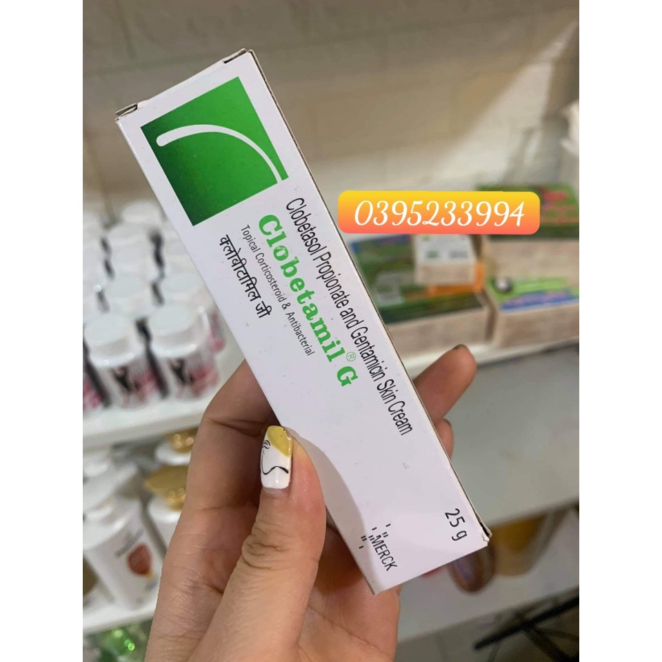 Tuýp kem mờ nám, tàn nhang, mụn Clobetamil 25gr - THAILAND