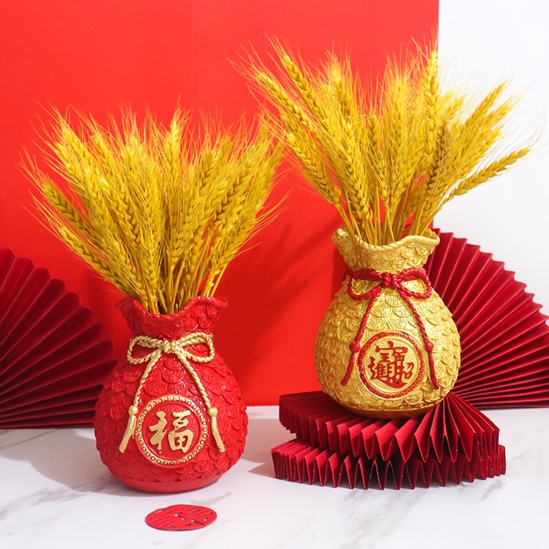 Bình Hoa Mẫu Túi Tiền Phong Thuỷ Siêu Yêu