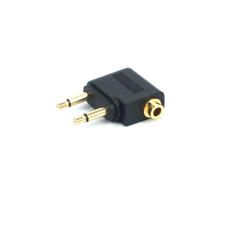 Airfly Pro Plug Bộ chuyển đổi tai nghe máy bay, Jack âm thanh nổi kép 3,5 mm Nam sang Nữ Bộ chuyển đ
