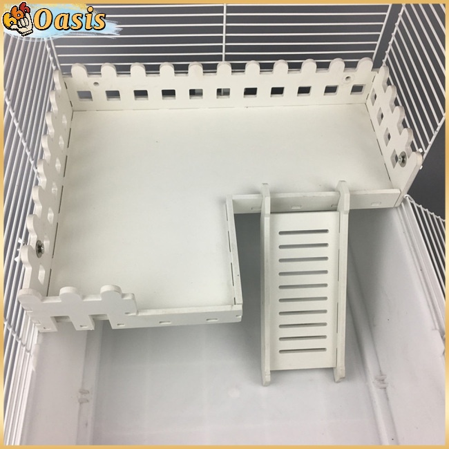 Hàng Rào Kèm Thang Leo Đồ Chơi Cho Chuột Hamster