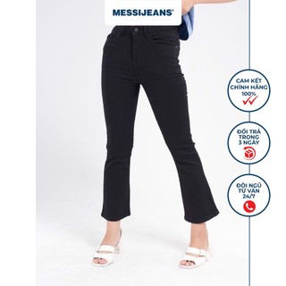 Quần jeans lửng nữ thời trang ống loe MESSIJEANS WJB0120-20