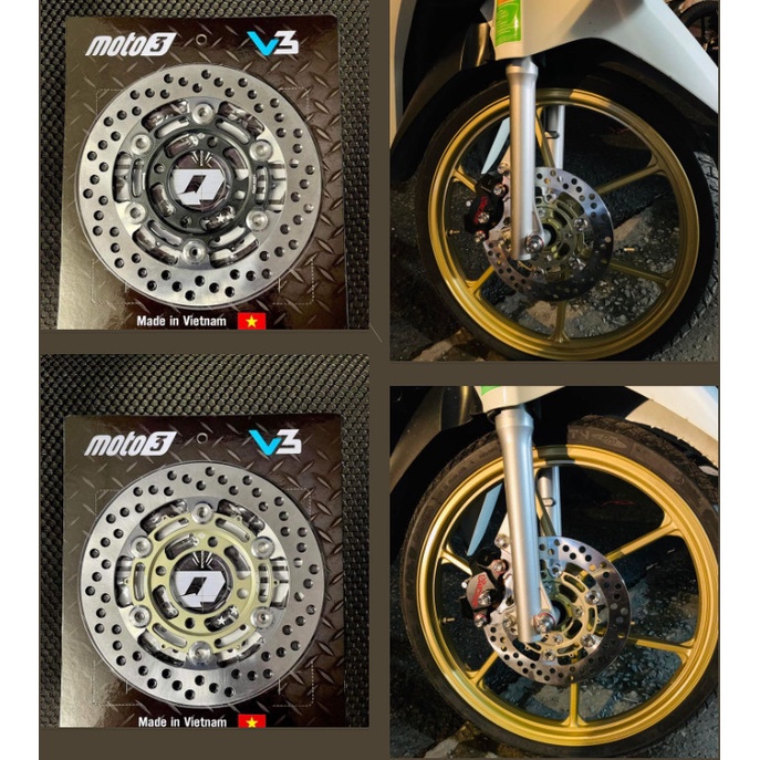 ĐĨA THẮNG PHANH DĨA TQ6 -MOTO3 220 / 267MM YAMAHA / HONDA